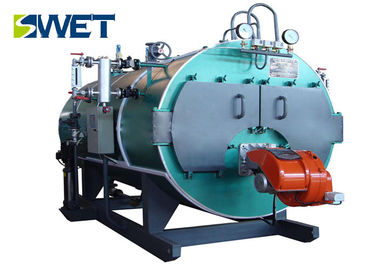 Horizontal Natural Gas Steam Boiler WNS Series 95.99% Testing Efficiency