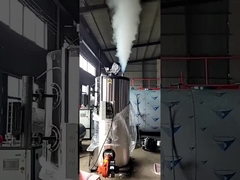 Μικρός λέβητας ατμού φυσικού αερίου πλήρες αυτόματο 3.1sqm 700*750*1350mm