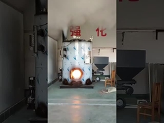 Παραγωγή λέβητας ατμού βιομαζών 1 τόνου/ώρα με τους φλοιούς 0.4MPa ρυζιού