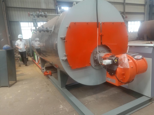 4t/H 0.7Mpa 1.0Mpa 1.2Mpa Gas Oil Consumption Steam Boiler For Dyeing Industry