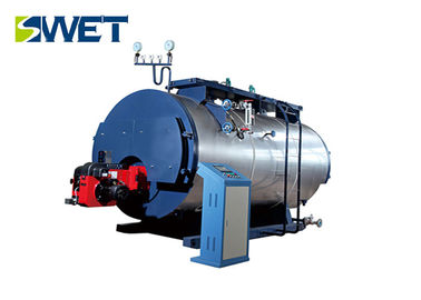Heating 15T/H Industrial Gas Fired Steam Boilers Good Thermal Insulation Material