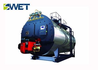 Heating 15T/H Industrial Gas Fired Steam Boilers Good Thermal Insulation Material
