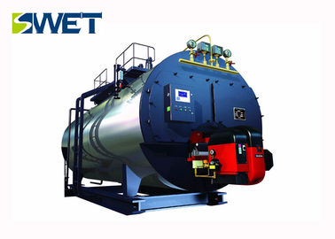 Heating 15T/H Industrial Gas Fired Steam Boilers Good Thermal Insulation Material
