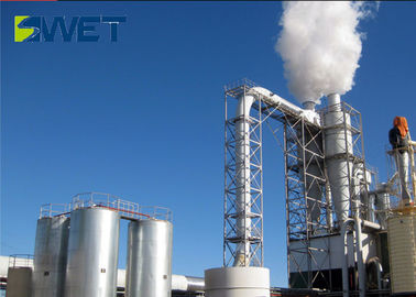 10T Hazardous Waste Heat Recovery System , All Film Wall Heat Recovery Steam Boiler